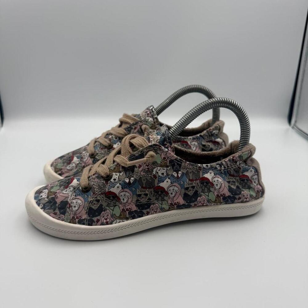 Sketchers Bobs Multicolor Dogs Women Size 5.5  Sneaker Comfort Casual